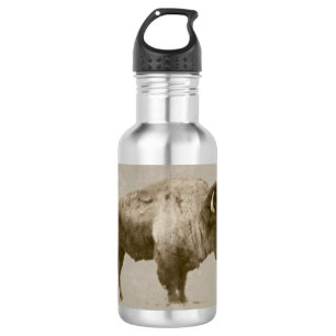 American Bison. Stainless Steel Water Bottle