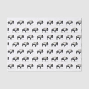 American Bison Tissue Paper