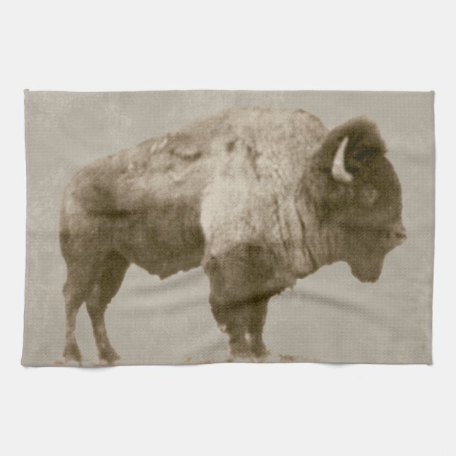 American Bison Towel (Horizontal)