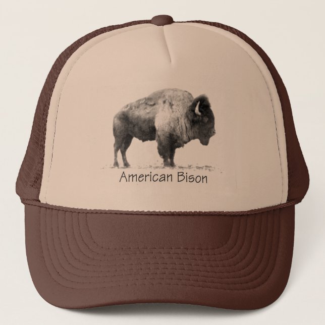 American Bison Trucker Hat (Front)