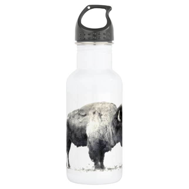 American Bison Water Bottle (Front)