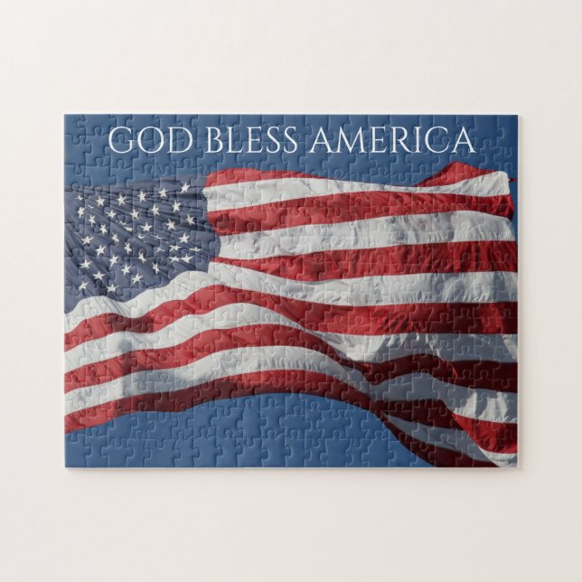 american blessings jigsaw puzzle (Horizontal)