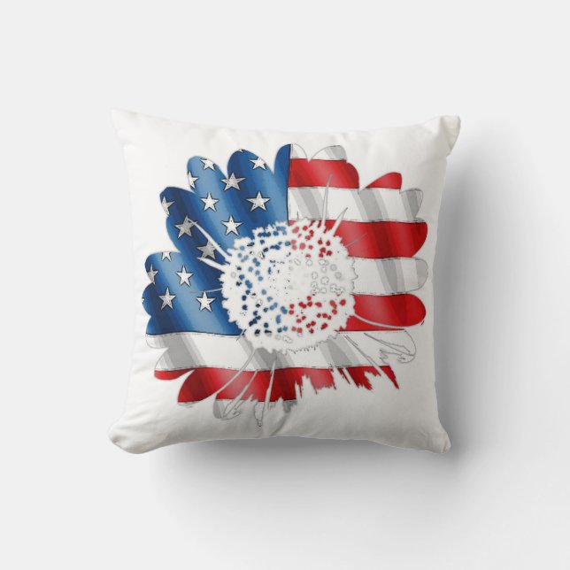 American Blossom Pillow (Front)