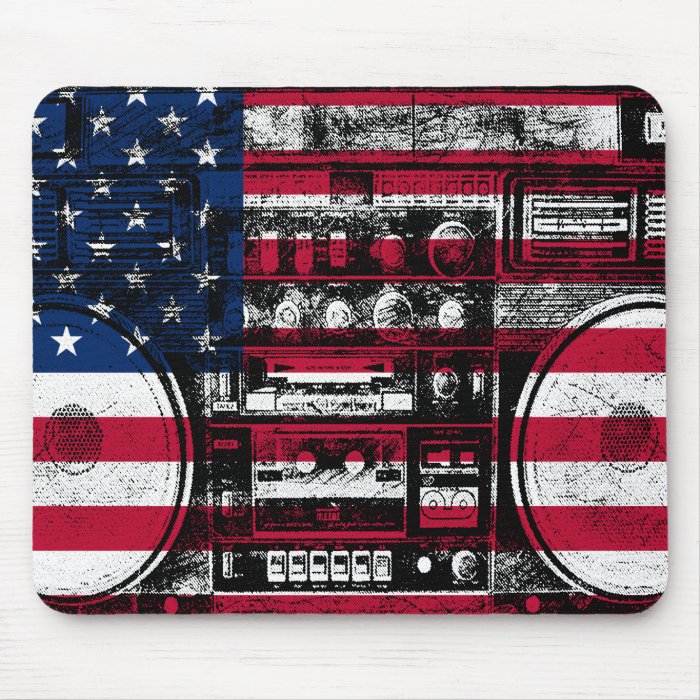 american boombox mousepad