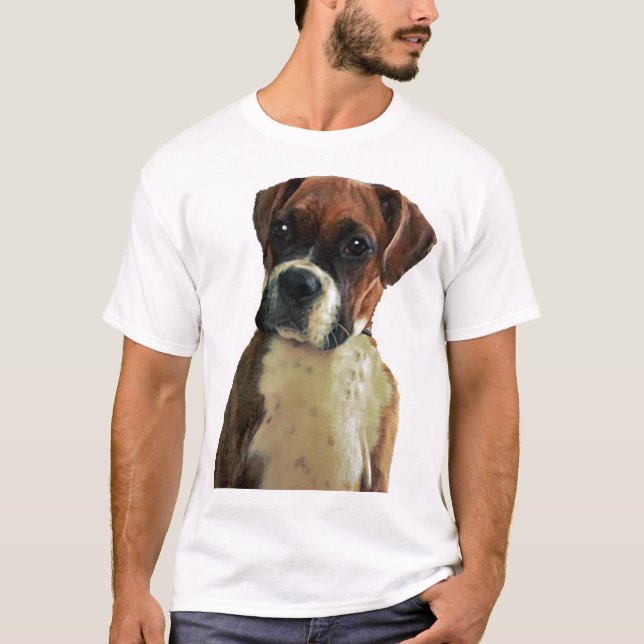 AMERICAN BOXER DOG tee (Front)