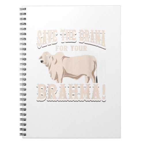 American Brahman Brahma Beef Farmer Ranch Breed No Notebook