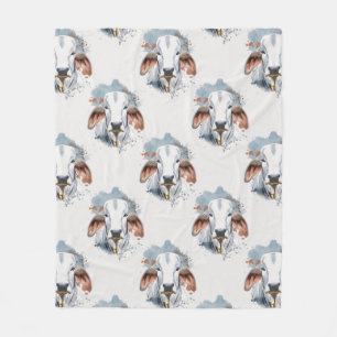 American Brahman Fleece Blanket