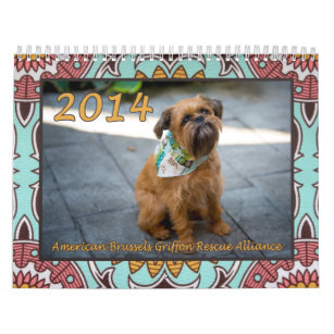 American Brussels Griffon Rescue Alliance Calendar