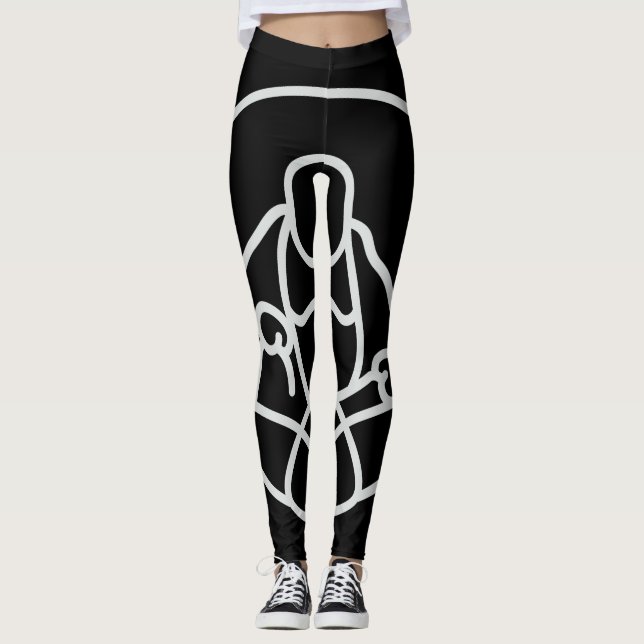 American Buddha Co. Original Women's Leggings (Front)