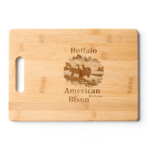 American Buffalo Bison Cutting Board