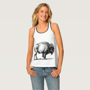 American Buffalo Bison Tank Top