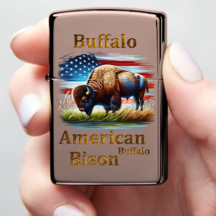 American Buffalo Bison Zippo Lighter