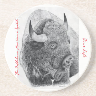 American Buffalo Coaster