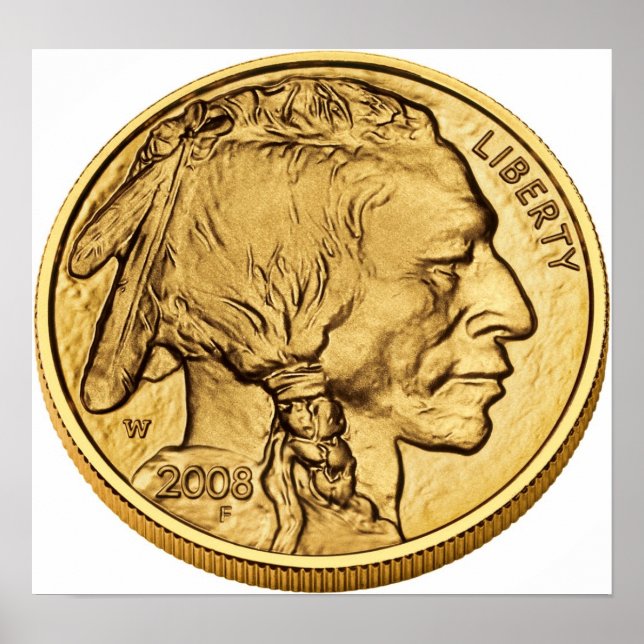 American Buffalo Gold Bullion Coin Poster (Front)