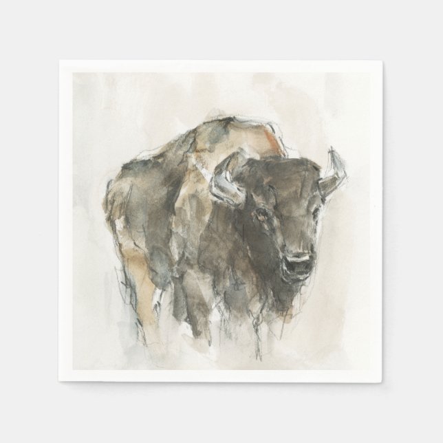 American Buffalo I Napkins (Front)
