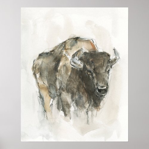 American Buffalo I Poster