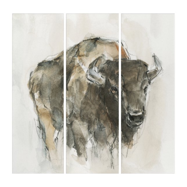 American Buffalo I Triptych (Front)