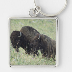 American Buffalo Keychain