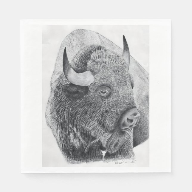 American Buffalo Napkins (Front)