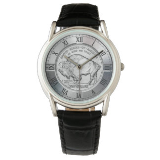 American Buffalo Silver Dollar Commemorative Coin  Watch