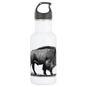 American Buffalo Stainless Steel Water Bottle