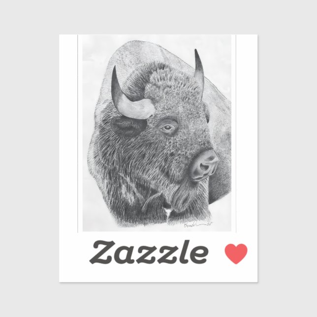 American Buffalo Sticker (Sheet)