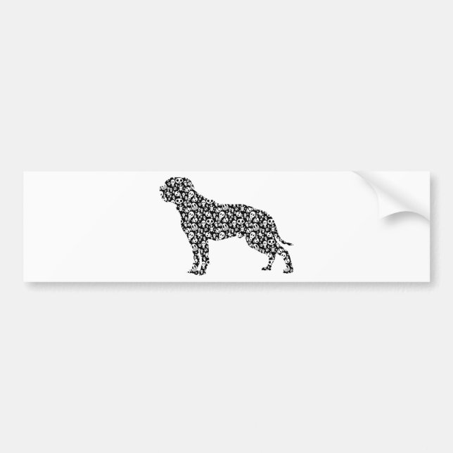 American Bulldog Bumper Sticker (Front)