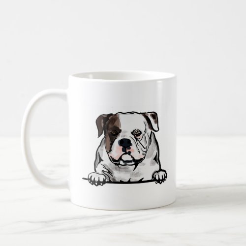 american bulldog  coffee mug