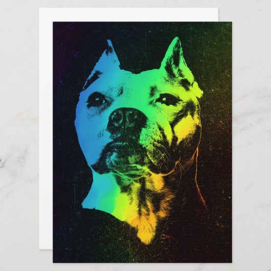 American Bulldog Colorful Gift (Front/Back)