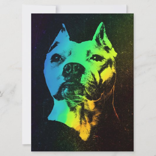 American Bulldog Colorful Gift (Front)