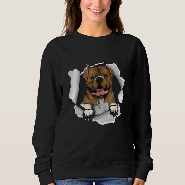 American bulldog Dog    For Father s Day Sweatshirt (Front)