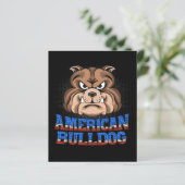 American Bulldog Dog Owner (Standing Front)