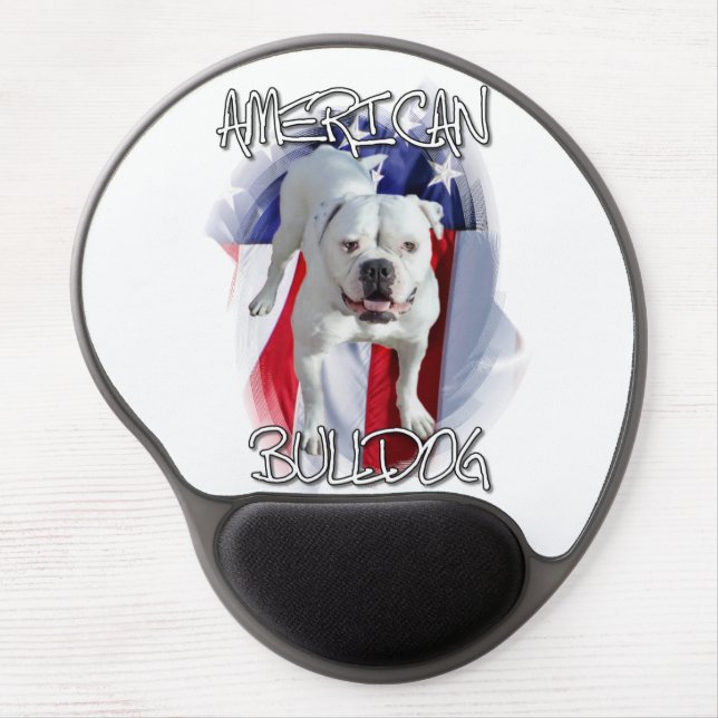 American Bulldog Gel Mouse Pad (Front)