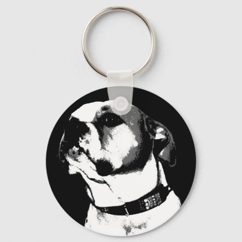 American bulldog keychain