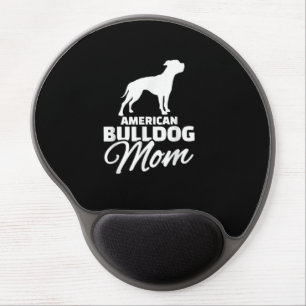 American Bulldog Mom Gifts For Bulldog Mom Gel Mouse Pad