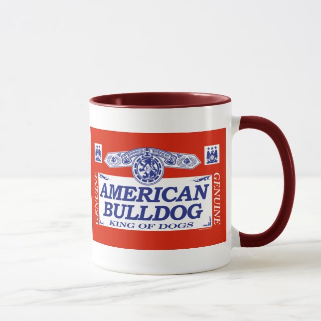 American Bulldog Mug (Right)
