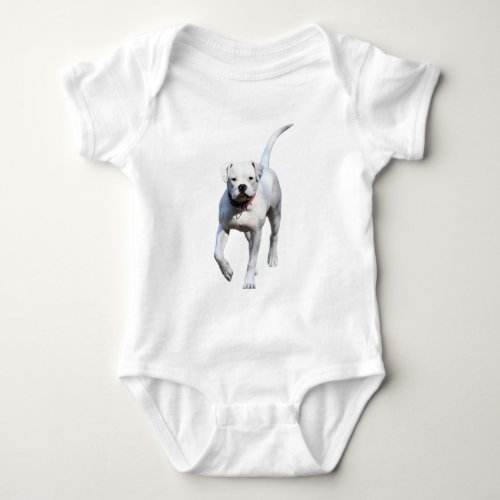 American Bulldog Pup Baby Bodysuit