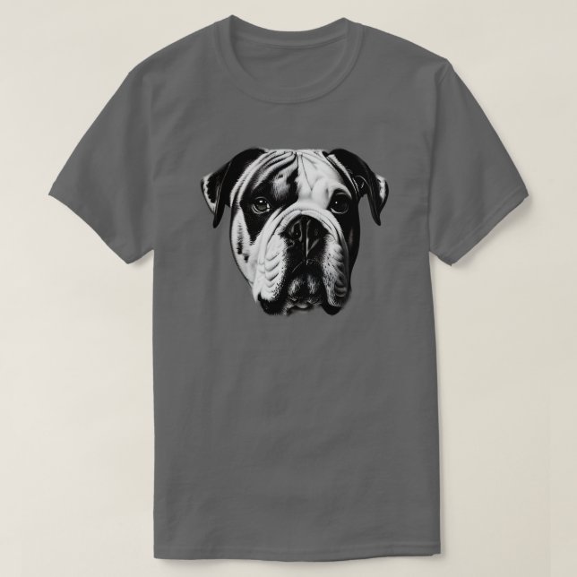 American Bulldog T-Shirt (Design Front)