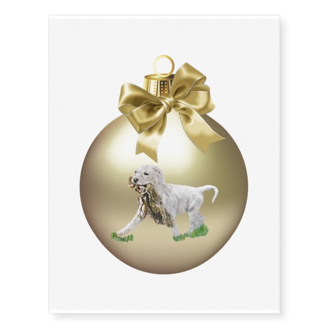 American Bulldog Temporary Tattoos (Front)
