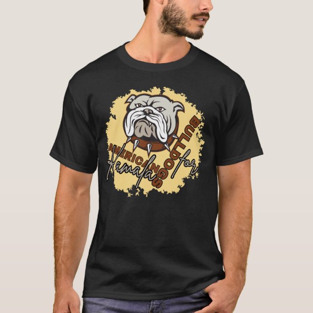 American bulldogs for kamala T-Shirt (Front)