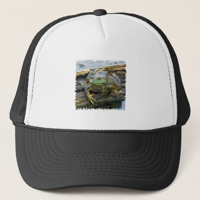 American Bullfrog Logo Trucker Hat (Front)