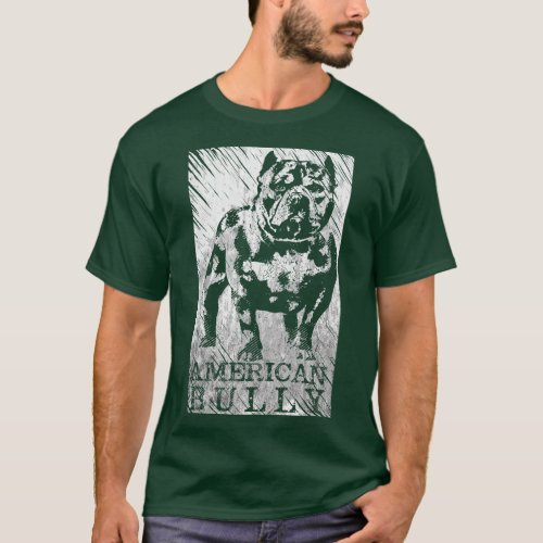 American Bully 4  T_Shirt