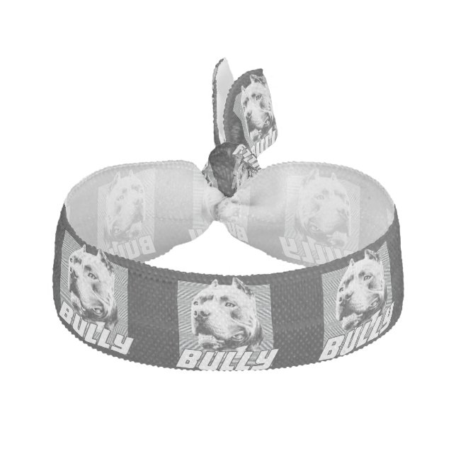 American bully dog hair tie (Front)