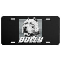 American bully dog license plate
