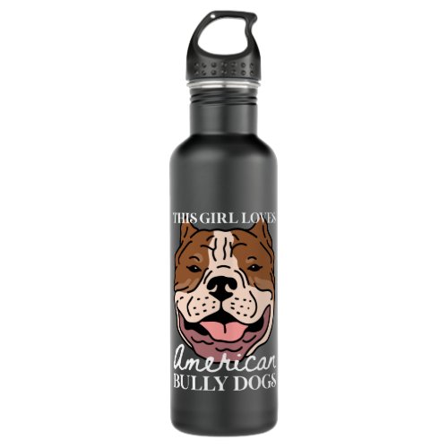 American Bully Dog Owner  American Bullys Stainless Steel Water Bottle