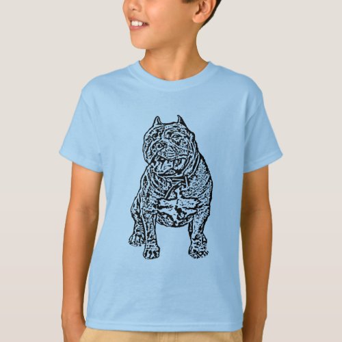 American Bully Dog T_Shirt