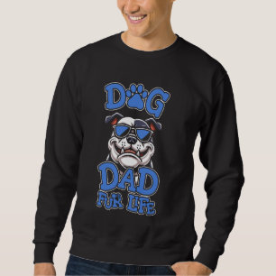 American Bully Father Breed - Pet Bulldog Dog Dad Sweatshirt