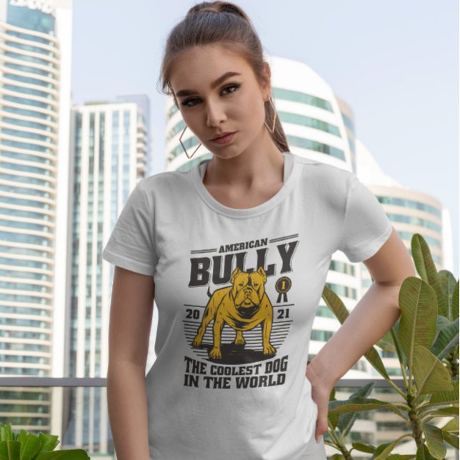 American Bully High Contrast   T-Shirt (Creator Uploaded)