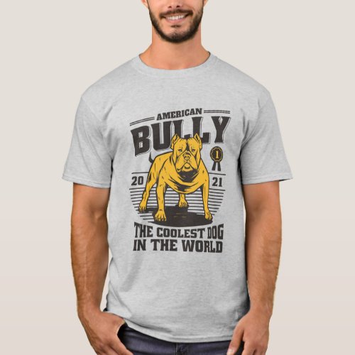 American Bully High Contrast   T_Shirt