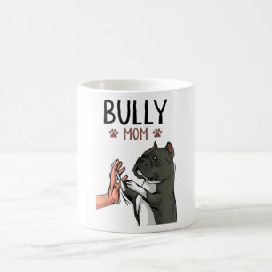 American Bully Mom Cute Dog Coffee Mug